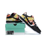 Nike SB Dunk Low “Raygun Tie-Dye” Skate Shoes BQ6832-001 - Bold Tie-Dye Design with Durable Comfort for Skateboarding