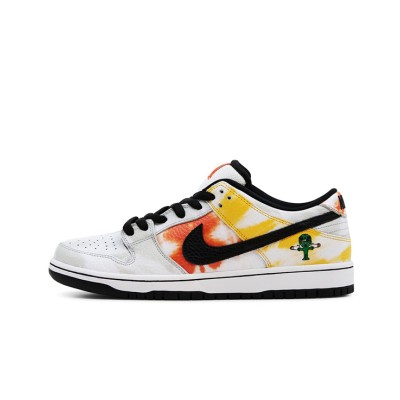 Nike SB Dunk Low “Raygun Tie-Dye” Skate Shoes BQ6832-101 - Bold Tie-Dye Design, Durable Comfort for Performance and Streetwear Style