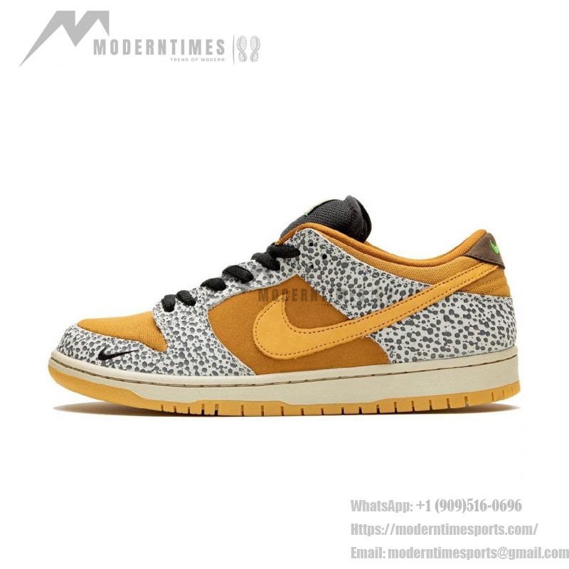 Nike SB Dunk Low “Safari” Skate Shoes CD2563-002 - Bold Safari Print and Premium Comfort for Performance