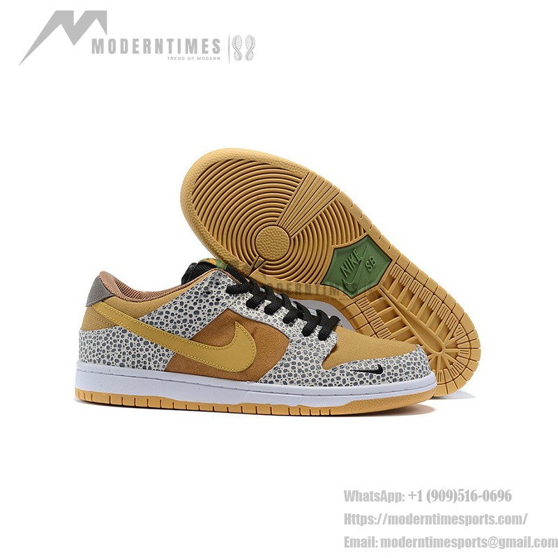 Nike SB Dunk Low “Safari” Skate Shoes CD2563-002 - Bold Safari Print and Premium Comfort for Performance