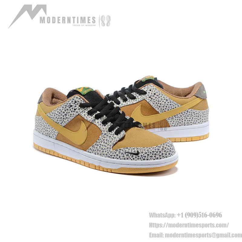 Nike SB Dunk Low “Safari” Skate Shoes CD2563-002 - Bold Safari Print and Premium Comfort for Performance