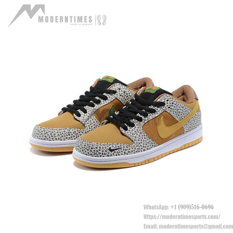 Nike SB Dunk Low “Safari” Skate Shoes CD2563-002 - Bold Safari Print and Premium Comfort for Performance