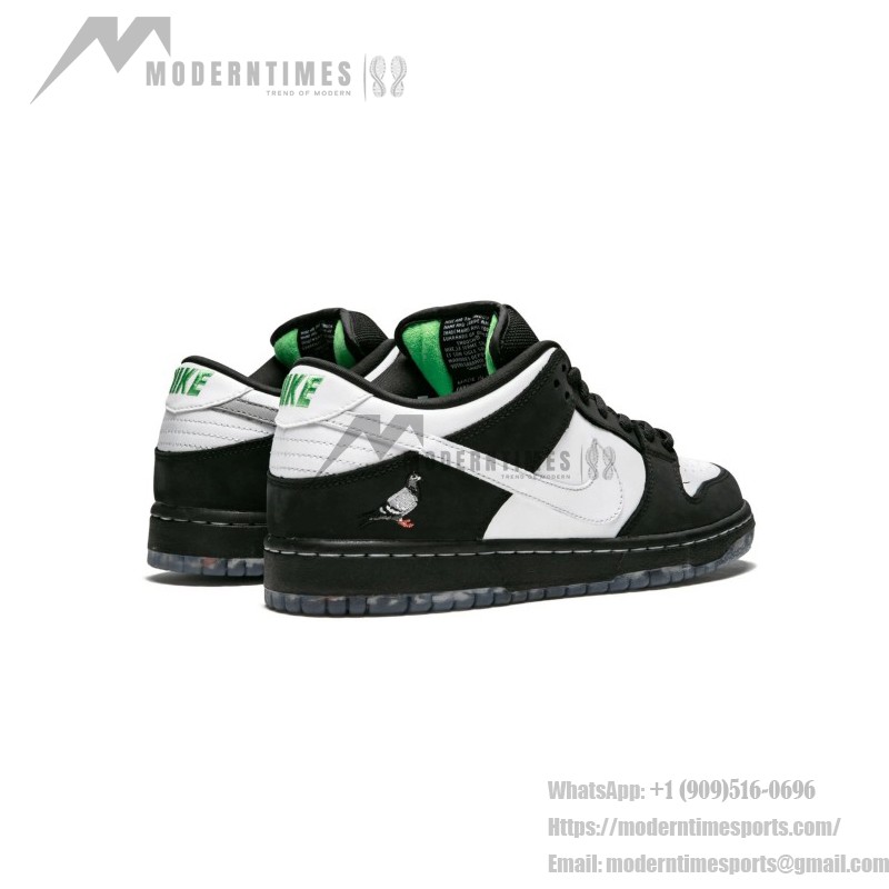 Nike SB Dunk Low 'Staple Panda Pigeon' BV1310-013 Skate Shoes – Iconic Pigeon Design with Zoom Air