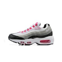 스타일리시 클래식: Nike W Air Max 95 DJ5418-001 짙은 회색, 화이트, 핑크 스니커즈 - 편안함과 트렌드의 완벽한 조화