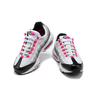 Stylish Classic: Nike W Air Max 95 DJ5418-001 Anthracite, White, and Pink Sneakers - Perfect Blend of Comfort and Trend