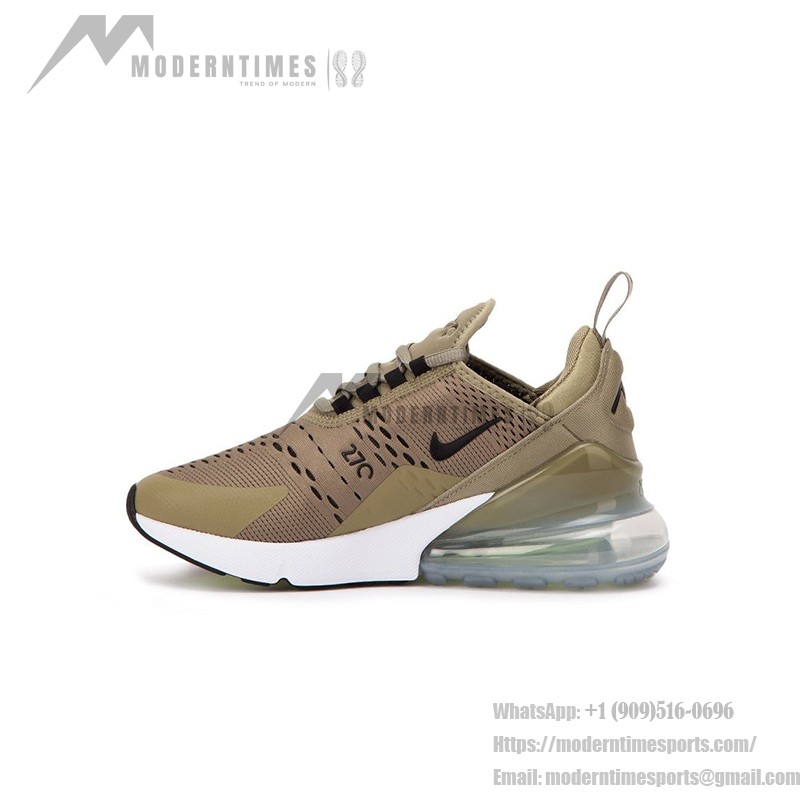 Nike WMNS Air Max 270 Olive Schwarz Sneaker mit Air Max Dämpfung