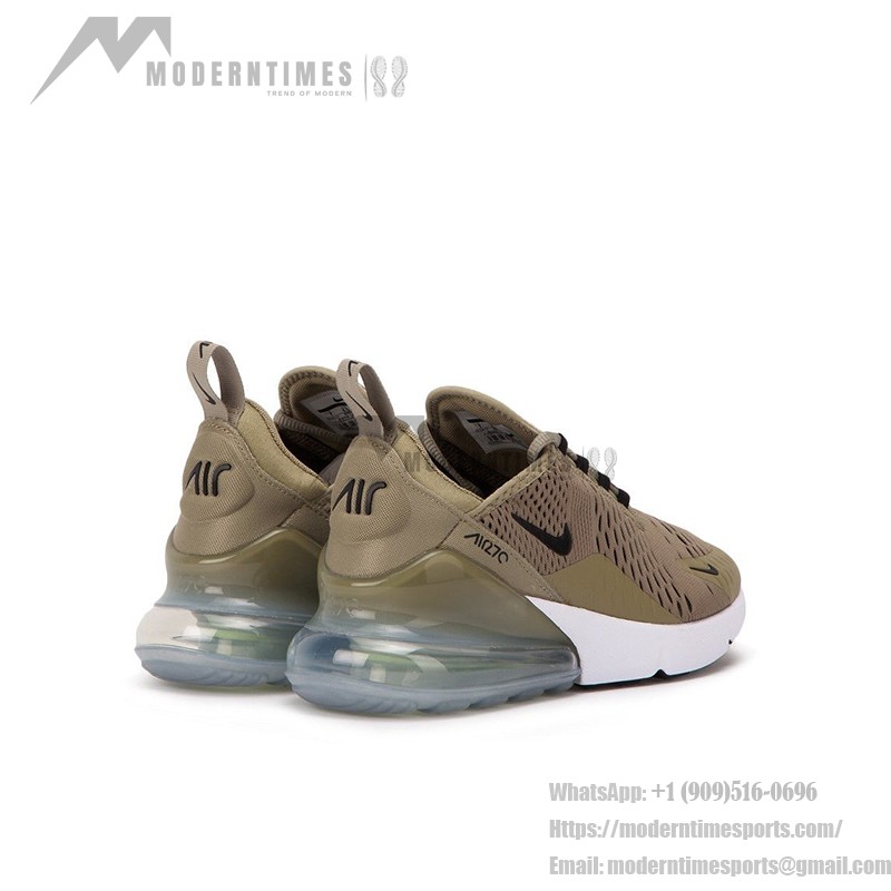 Nike WMNS Air Max 270 Olive Schwarz Sneaker mit Air Max Dämpfung