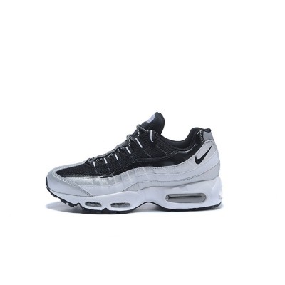 Nike Air Max 95 QS 814914-001 - Metallic Platinum and Black, Comfort Meets Style