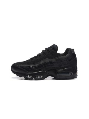 All-Black Trend: Nike Air Max 95 Triple Black 807443-001 Classic Sneakers - Perfect Fusion of Style and Comfort