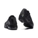 Nike Air Max 95 Triple Black 807443-001 Vollschwarze klassische Sneaker