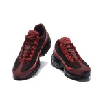 Nike Air Max 95 Essential 749766-600 レッド＆ブラック スニーカー 側面図