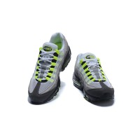 Nike Air Max 95 Essential 554970-071 - Gray and Neon Green, Where Comfort Meets Style