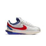 Nike x sacai Zoom Cortez SP OG DQ0581-100 - Modern Red, White, and Blue Sneakers with Zoom Cushioning