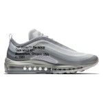 Nike x Off-White Air Max 97 AJ4585-012 Transparent Design with Multi-Color Swoosh