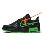 OFF-WHITE x Nike Air Rubber Dunk ‘Green Strike’ CU6015-001 Limited Edition Sneaker