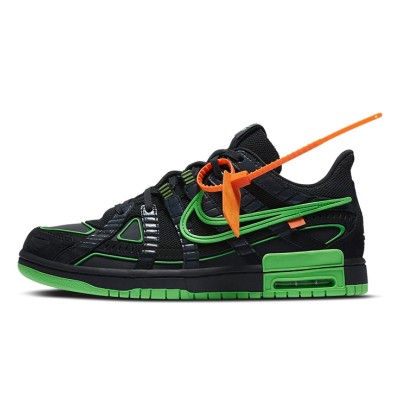 OFF-WHITE x Nike Air Rubber Dunk ‘Green Strike’ – Limited Edition Sneaker, CU6015-001, Iconic Collaboration