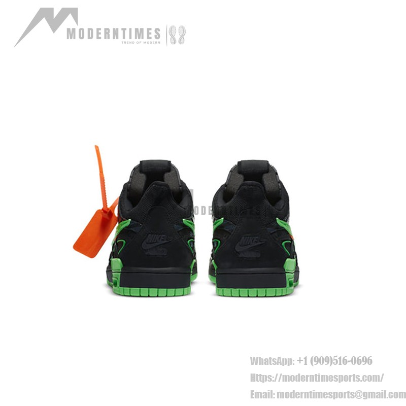 OFF-WHITE x Nike Air Rubber Dunk ‘Green Strike’ CU6015-001 Limited Edition Sneaker