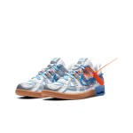 OFF-WHITE x Nike Air Rubber Dunk 'University Blue' CU6015-100 - Limited Edition Sneakers in Blue and Silver