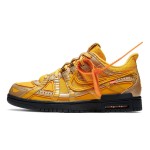 OFF-WHITE x Nike Air Rubber Dunk ‘University Gold’ CU6015-700 한정판 스니커