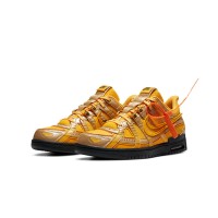 OFF-WHITE x Nike Air Rubber Dunk ‘University Gold’ – Limitierte Edition Sneaker, CU6015-700, Ikonische Kollaboration