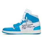 Off-White x Air Jordan 1 Retro High "UNC" Powder Blue AQ0818-148 sneaker