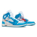 Off-White x Air Jordan 1 Retro High "UNC" Powder Blue AQ0818-148 sneaker