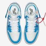 Off-White x Air Jordan 1 Retro High "UNC" Powder Blue AQ0818-148 sneaker