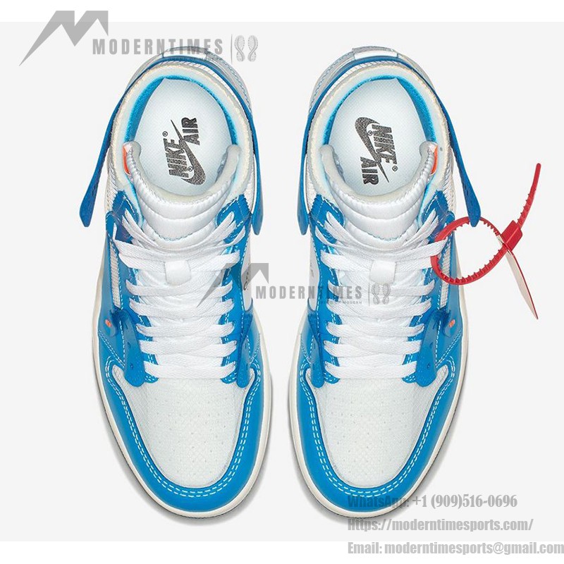 Off-White x Air Jordan 1 Retro High "UNC" Powder Blue AQ0818-148 sneaker