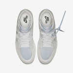 Off-White x Air Jordan 1 White "The Ten" AQ0818-100 Limited Edition Sneaker by Virgil Abloh