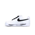 PEACEMINUSONE x Nike Air Force 1 Low 'Para-Noise' DD3223-100 - White Leather Sneakers with Graffiti Design