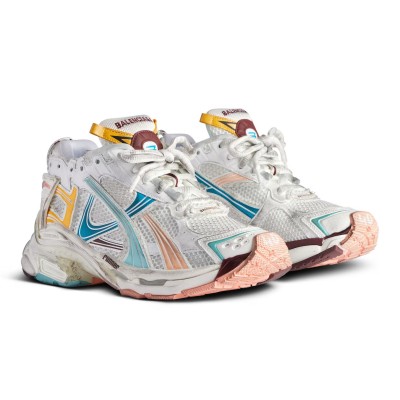 Balenciaga Runner Sneakers - Vibrant Multi-Color Design with Premium Comfort for Street Style 772767W3RMU9754