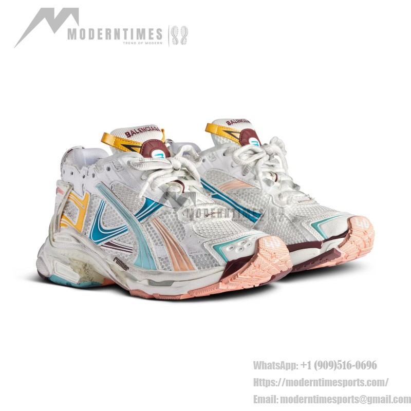 Balenciaga Runner Sneakers - Multi-Color Sneakers for Street Style Balenciaga Runner Sneakers - Vibrant Multi-Color Sneakers with Premium Comfort