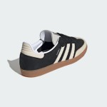 Adidas Samba OG IE5836 black and beige sneakers with gum sole