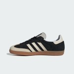 Adidas Samba OG IE5836 black and beige sneakers with gum sole