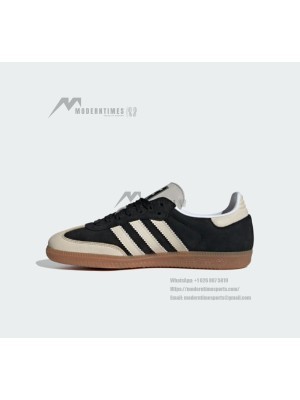 Adidas Samba OG IE5836 - Stylish Black and Beige Sneakers with Gum Sole for Retro Street Style