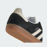 Adidas Samba OG IE5836 black and beige sneakers with gum sole