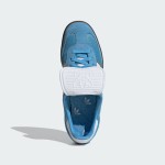 Adidas Samba OG IE9170 Blaue Retro-Sneaker mit Weißen Streifen