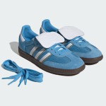 Adidas Samba OG IE9170 Blaue Retro-Sneaker mit Weißen Streifen