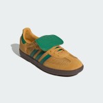 Adidas Samba OG IE9165 Retro Sneakers with Bold Yellow and Green Stripes