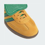 Adidas Samba OG IE9165 Retro Sneakers with Bold Yellow and Green Stripes