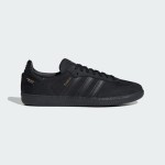 Adidas Samba OG JI4647 schwarze Wildleder-Sneaker mit goldenen Details