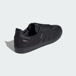 Adidas Samba OG JI4647 schwarze Wildleder-Sneaker mit goldenen Details