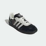 Adidas Samba OG JP5282 black suede sneakers with silver stripes