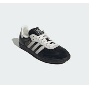 Adidas Samba OG JP5282 - Sleek Black Suede Sneakers with Silver Stripes for Versatile Style