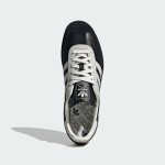 Adidas Samba OG JP5282 black suede sneakers with silver stripes