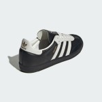 Adidas Samba OG JP5282 black suede sneakers with silver stripes