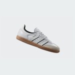 Adidas Samba OG IH5585 kids' white leather sneakers with black stripes and gum sole