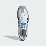 Adidas Samba OG B75806 - White Leather Sneakers with Black Stripes