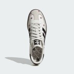 Adidas Samba OG Shoes IF4398 - White Leather Sneakers with Black Stripes and Floral Embroidery