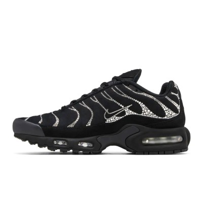 Swarovski x Nike Air Max Plus Moonlight FZ4327-001 Black Crystal TN Sneakers – Luxury Reflective Lifestyle Shoes for Men & Women